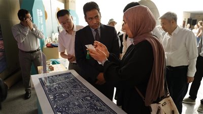 افتتاح معرض «CREATE HANGZHOU 2026» بالمتحف القومي للحضارة المصرية