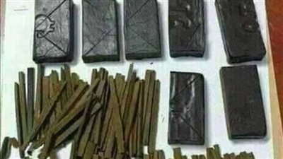 القبض على عاطل بحوزته 325 فرش حشيش بالمنيره الغربية