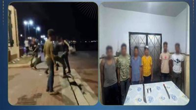 بسبب خلافات البيع.. ضبط طرفي مشاجرة بالأسلحة البيضاء في البحيرة