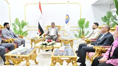 محافظ قنا يلتقي وفد وزارتي التخطيط والاتصالات لمتابعة مستجدات المشروعات