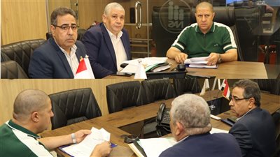 سكرتير عام بنى سويف يشارك في اجتماع لمتابعة مشروعات الطرق ضمن «حياة كريمة»