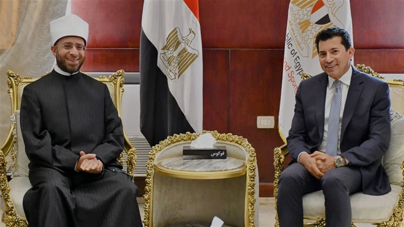 وزيرا الرياضة والأوقاف