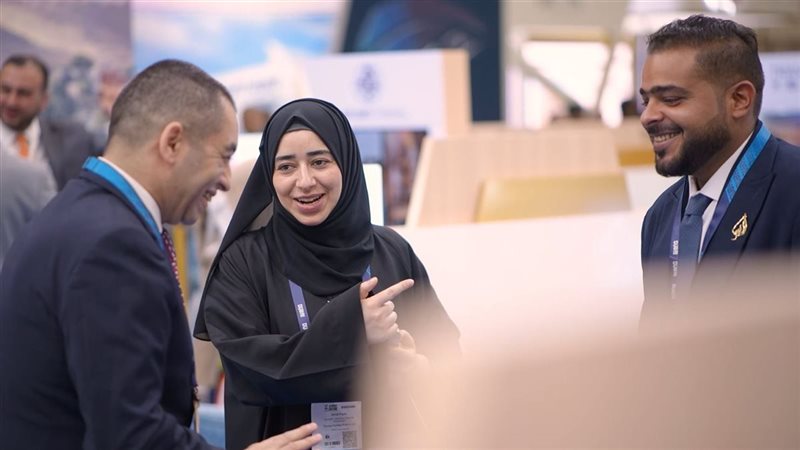 جانب من الجناح المصري