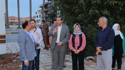 تجهيز حديقة جاردينيا في رأس البر لاستقبال المصطافين في دمياط |صور