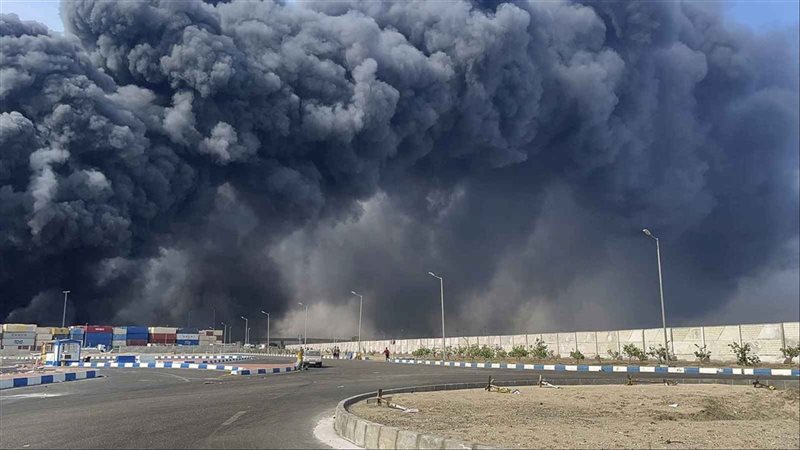 انفجار الميناء الإيراني