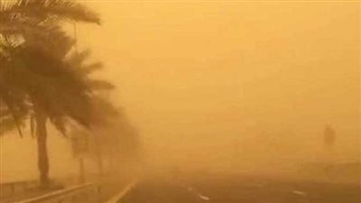  العاصفة تضرب القاهرة.. وتدهور فى الرؤية بـ بدر والشروق والتجمع
