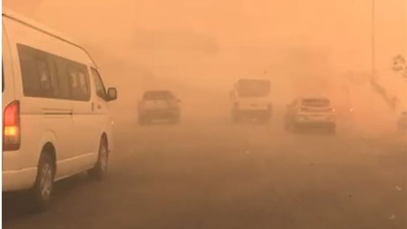 القيادة في الرياح