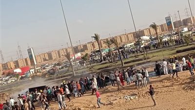   مأساة في حريق خط غاز الواحات.. اب يفقد عائلته في الحادث