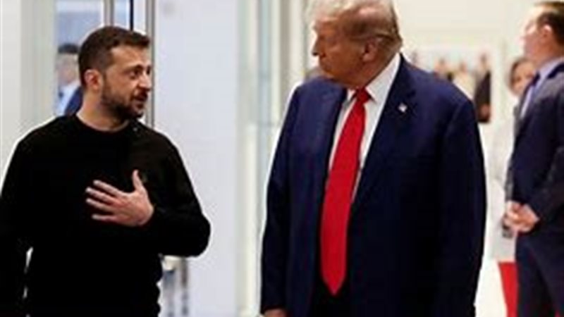 زيلينسكي وترامب 