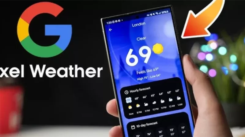 تطبيق Pixel Weather