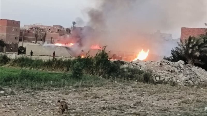 آثار الحريق