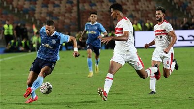 خطأ عواد يمنح بيراميدز التقدم على الزمالك في الشوط الأول