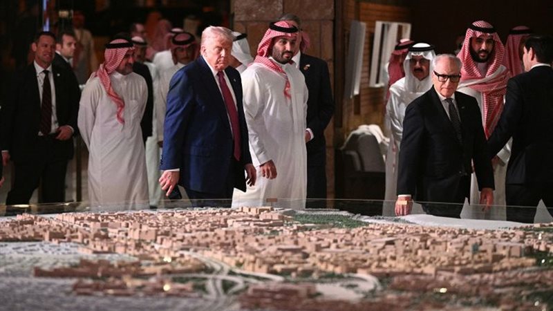 ترامب وبن سلمان في