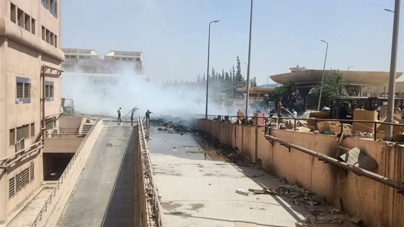عمليات إطفاء الحريق