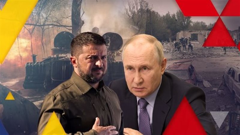 الرئيس الروسي والأوكراني