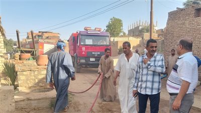 السيطرة على حريق في زراعات الهيش بأسوان دون وجود إصابات 
